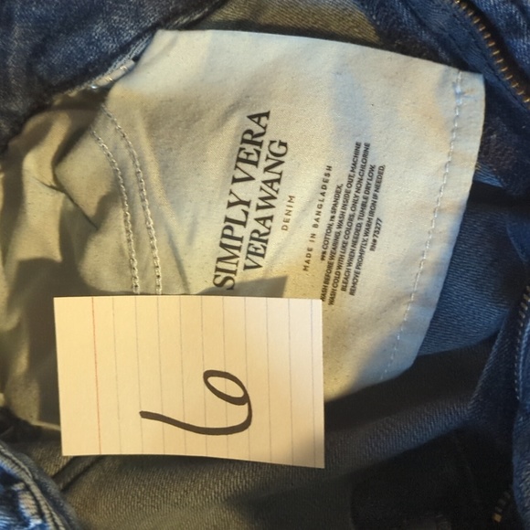 Simply Vera Vera Wang jean shorts - Picture 4 of 4